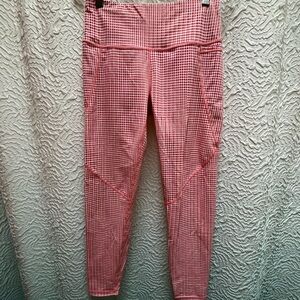 Sweaty Betty Pink and White Leggings